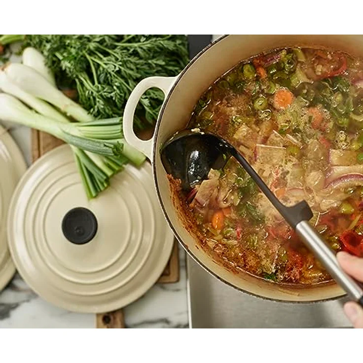 Joseph Joseph Elevate 5-teilig Silikon Küchenutensilien Set, BPA-frei, hitzebeständig, antihaftbeschichtet, beschwerte Griffe aus Edelstahl – Bild 4