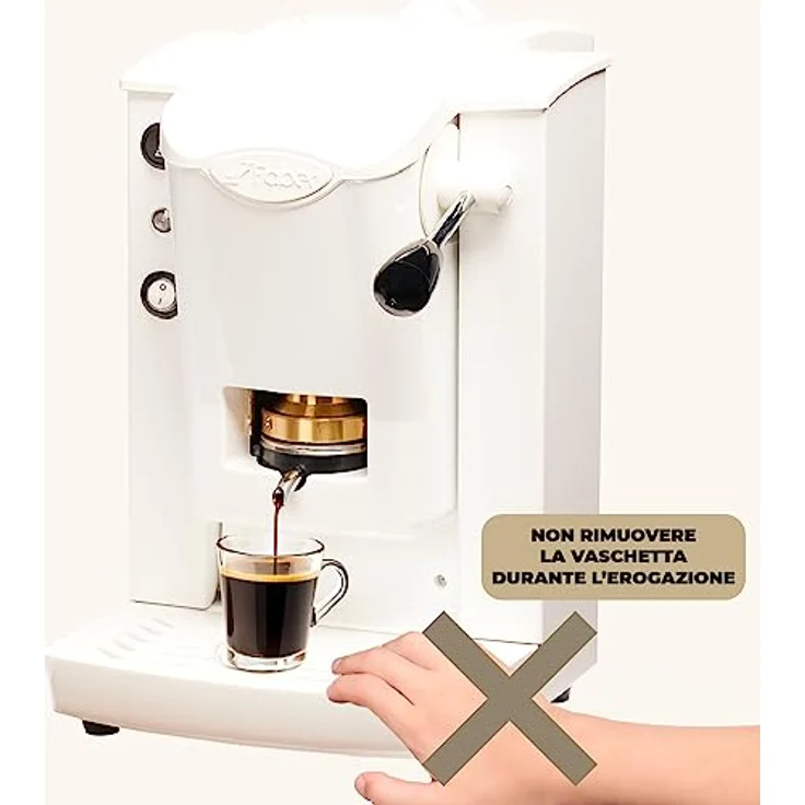 Faber Spbiabbasott, Kaffeevollautomat mit 15 bar Druck, Wassertank 1,3 l, Weiss – Bild 8