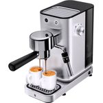 WMF Lumero Espressomaschine Siebträger 1400 Watt, 3 Einsätze, 15 bar, Milchaufschäumdüse, edelstahl matt