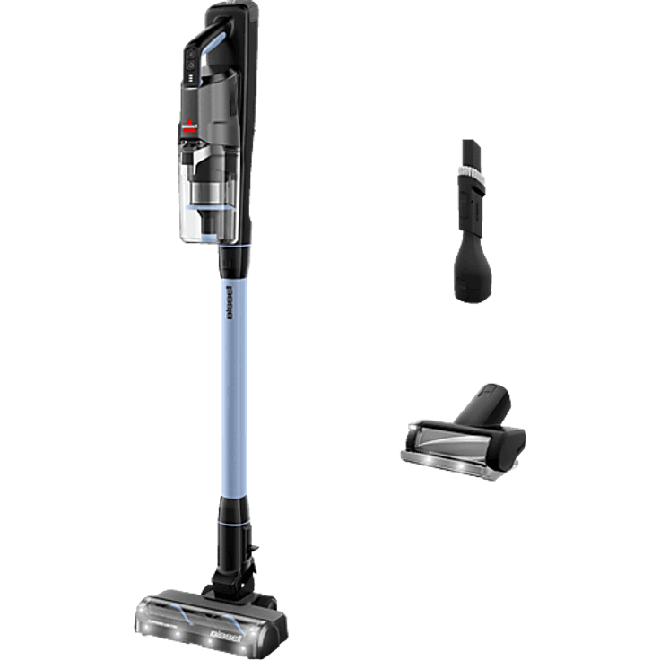 BISSELL PowerClean FurFinder Select, Handstick Stielsauger mit 3-in-1-Vielseitigkeit, Akkubetrieb, 280 Watt, HEPA-Filter und FurFinder™-Scheinwerfer