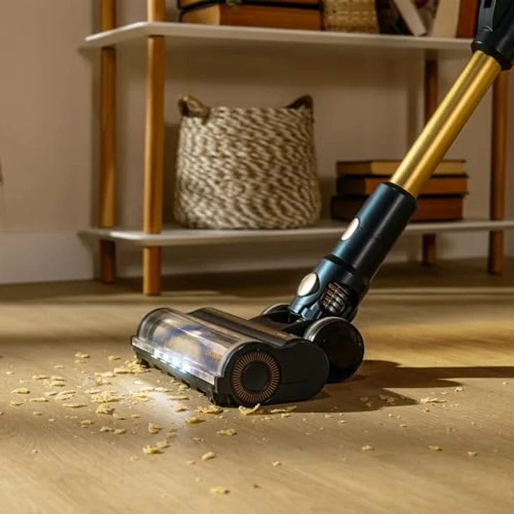 Cecotec Conga Rockstar RS90 Pet Flex, BLDC-Stielstaubsauger mit 600 W, 160 AW Saugleistung, Auto-Modus, Tierhaarbürste und flexibler Schlauch, reinigt bis zu 140 m² im Eco-Modus – Bild 5