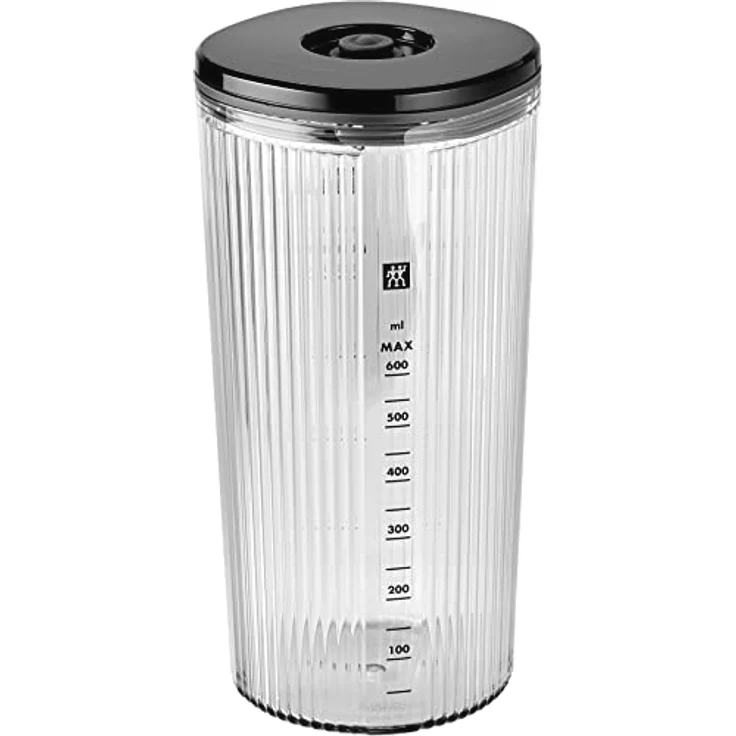Zwilling Enfinigy Stabmixer inkl. Becher u Vakuumdeckel schwarz, Stabmixer, Schwarz – Bild 4