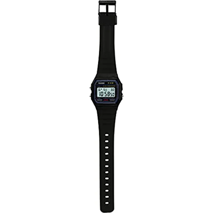 Casio Orologio da Polso Sportiva mit Display, Zeitmesser, Gürtel aus Kunstharz, Farbe Nero – Bild 5