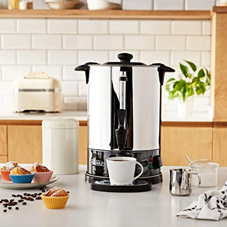 CASSELIN CPC48S Kaffeevollautomat mit 48 Tassen Sp, Edelstahl – Bild 3