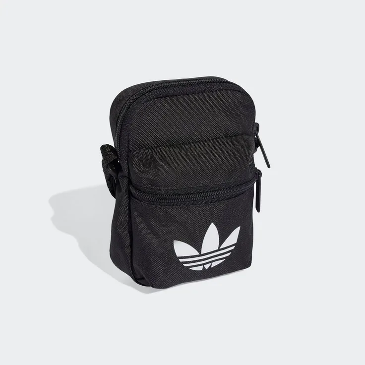 adidas Originals Sporttasche ADICOLOR FB, kompakte Schultertasche mit Trefoil Logo, schwarz