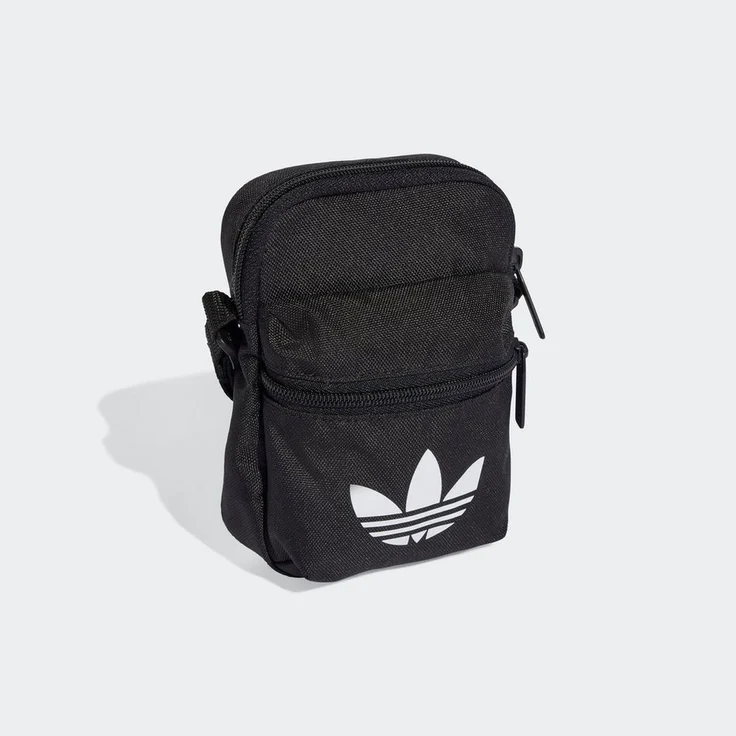 adidas Originals Sporttasche ADICOLOR FB, kompakte Schultertasche mit Trefoil Logo, schwarz – Bild 1