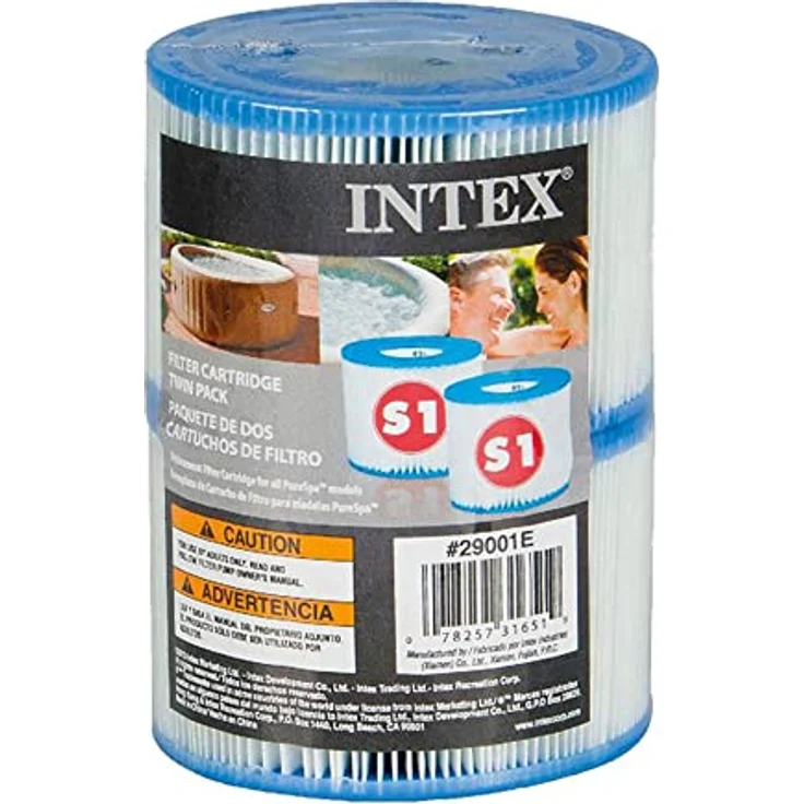 Intex PureSpa Typ S1 Filterkartuschen, 12er Pack, für alle Intex PureSpa Modelle, blau – Bild 5