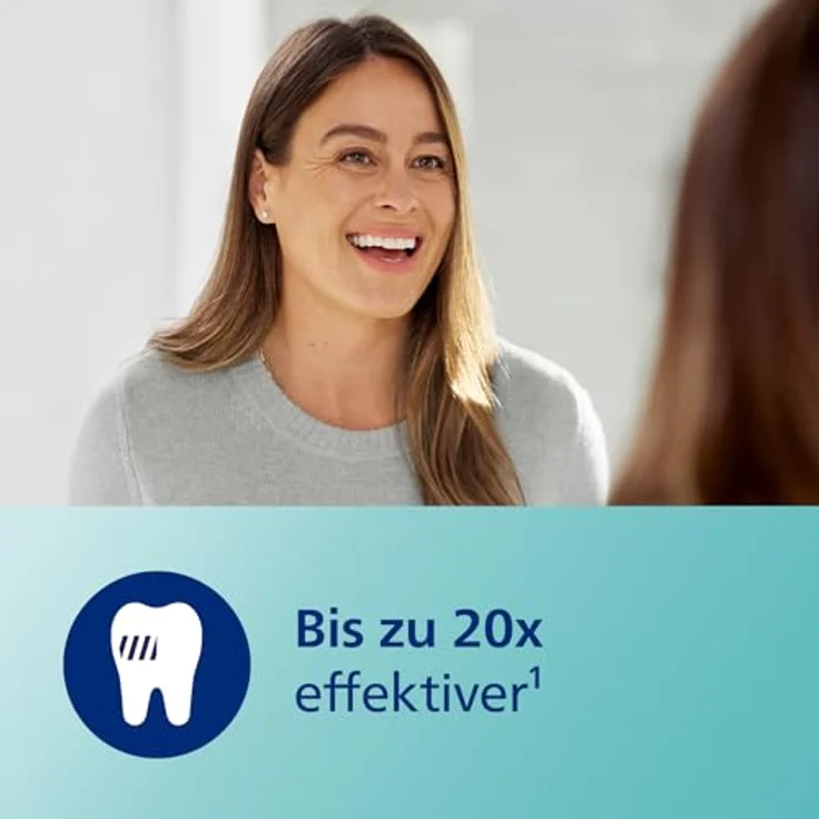 Philips Sonicare DiamondClean Smart 9400 elektrische Zahnbürste, Schallzahnbürste mit App, Drucksensor, Bürstenkopferkennung, 4 Putzmodi und 3 Intensitätsstufen, Schwarz – Bild 2