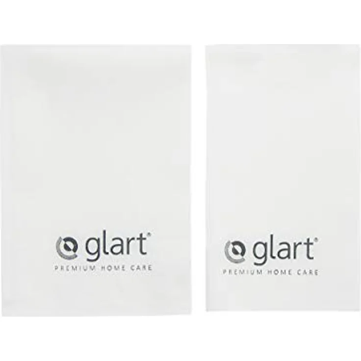 Glart 4212 2er Set Ultra-Microfasertücher Fenstertücher Scheibentücher 40x45 cm und 60x45 cm für Fenster & Haushalt, gründlicher als Baumwolle oder Küchenhandtücher, putzen mit Zeitersparnis – Bild 1