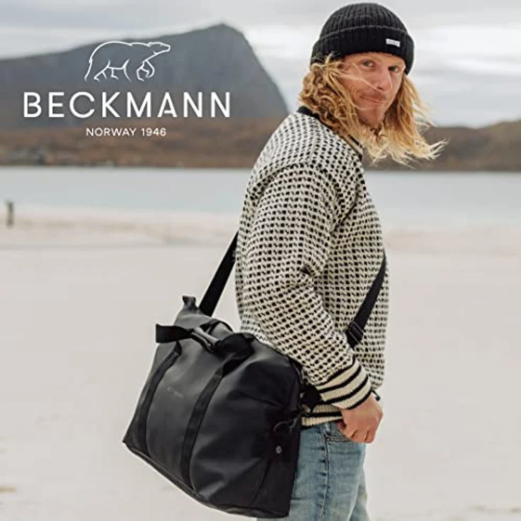 Beckmann Norway Street Weekend Weekender Reisetasche, 42 cm, schwarz, aus 100% Polyester – Bild 4