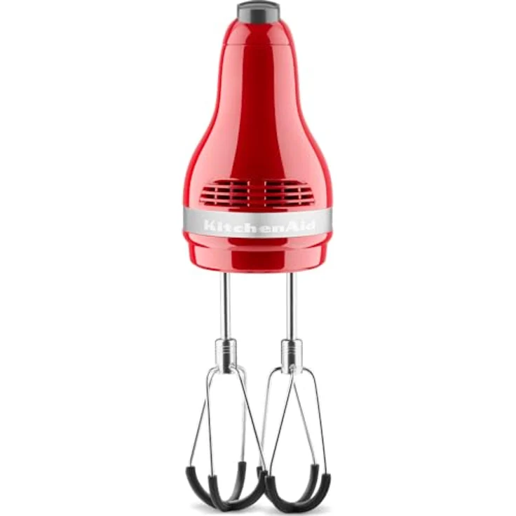 KitchenAid 5KHM6118EER Handmixer mit Flexi-Rührern, neues Modell 2022, 85 Watt, 6 Geschwindigkeiten, empire rot – Bild 2