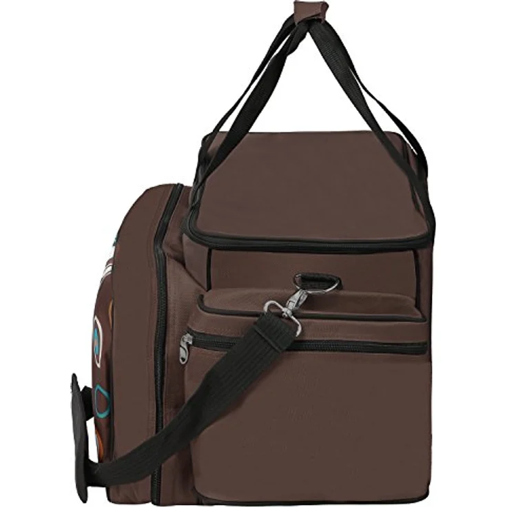 Anndora Picknicktasche XL braun 57 Teile Zubehör 6 Pers. Isoliertasche 55x36x33cm – Bild 5