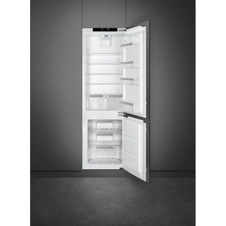 Smeg C8174DN2E Kühl-Gefrierkombination, Einbau, NoFrost, Schnellkühlen und -gefrieren, Breite 56 cm – Bild 2