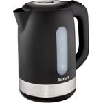 Tefal KO 3308 Wasserkocher, 2400W, 1,7l, Kunststoff, Kalkfilter, schwarz