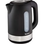 Tefal KO330830 Wasserkocher, 1,7l, 2200W, schwarz, edelstahl