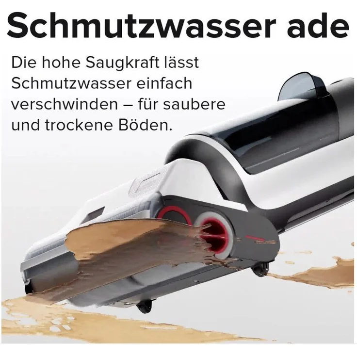 Roborock Dyad 3in1 Bodenreiniger, Intelligente Doppelbürste Waschsauger, Kabelloser Nass-Trocken-Sauger, Selbstreinigend, Geeignet für Hartböden und Teppiche – Bild 9