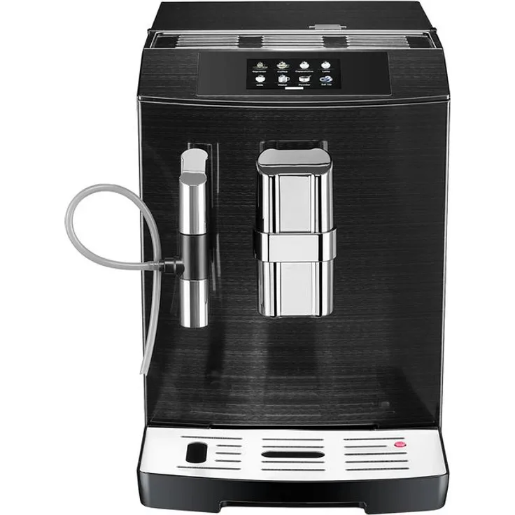 Acopino Modena ONE Touch Kaffeevollautomat in Edelstahl, schwarz