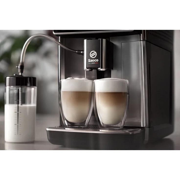 Saeco Kaffeevollautomat GranAroma SM6580-50, individuelle Personalisierung mit CoffeeMaestro, 14 Kaffeespezialitäten, grau – Bild 4