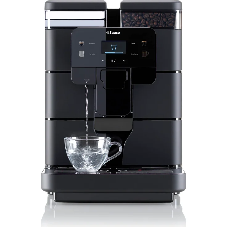 Saeco Royal Black Kaffeevollautomat, 2,5 l Wassertank, schwarz – Bild 3