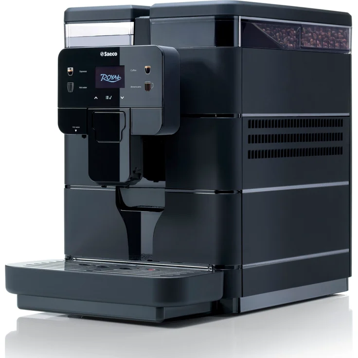 Saeco Royal Black Kaffeevollautomat, 2,5 l Wassertank, schwarz – Bild 2