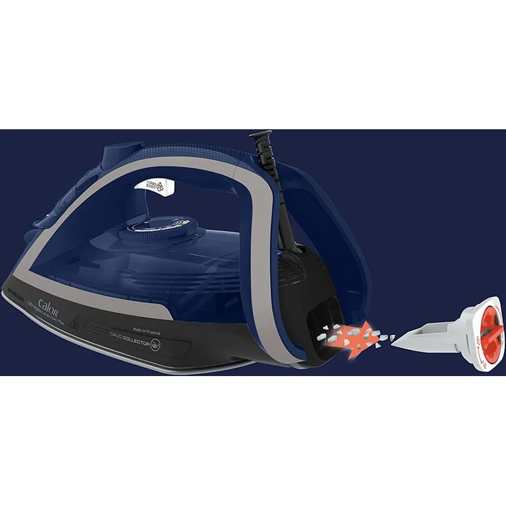 Calor FV6846C0 Ultragliss Anti-Kalk Plus Dampfbügeleisen, Dampf 50 g-min, Dampfstoß 260 g-min, 2800 W – Bild 4