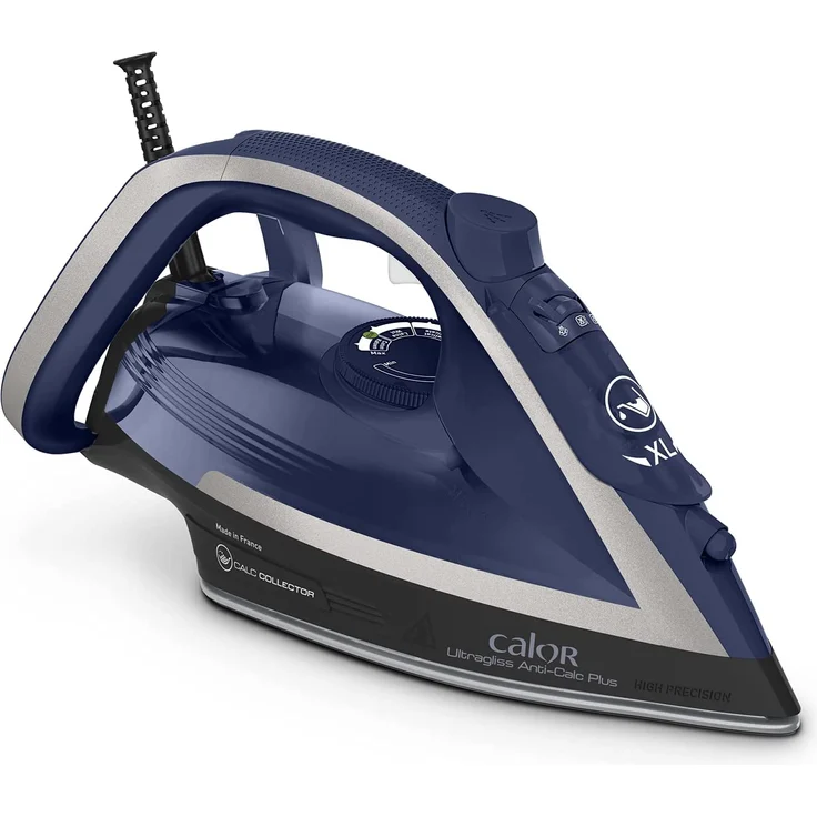 Calor FV6846C0 Ultragliss Anti-Kalk Plus Dampfbügeleisen, Dampf 50 g-min, Dampfstoß 260 g-min, 2800 W – Bild 1