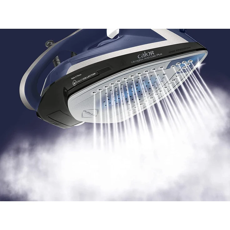 Calor FV6846C0 Ultragliss Anti-Kalk Plus Dampfbügeleisen, Dampf 50 g-min, Dampfstoß 260 g-min, 2800 W – Bild 6