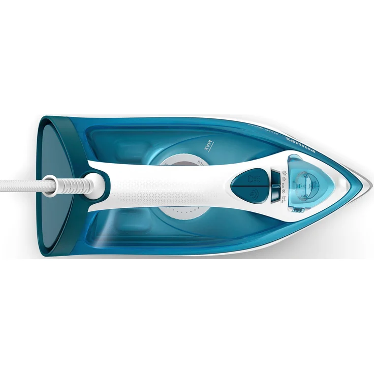 Philips DST3011/20 3000 Series Dampfbügeleisen, 2100 W, 30 g-min Dampf, Dampfstoß 140 g-min, blau – Bild 2