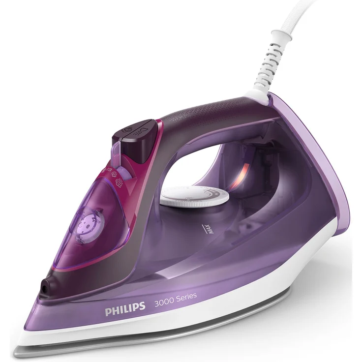 Philips DST3041/30 3000 Series Dampfbügeleisen, 2600 W, violett – Bild 1