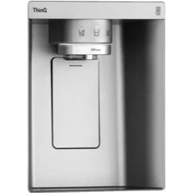 LG GSXV91BSAE Side-by-Side-Kühlschrank, freistehend, edelstahl, Total NoFrost, InstaView, Wasser- und Eiswürfelspender, Wassertank, Breite 91.3 cm – Bild 4