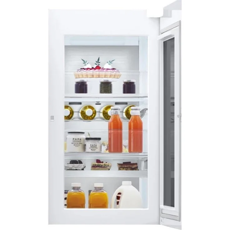 LG GSXV91BSAE Side-by-Side-Kühlschrank, freistehend, edelstahl, Total NoFrost, InstaView, Wasser- und Eiswürfelspender, Wassertank, Breite 91.3 cm – Bild 5