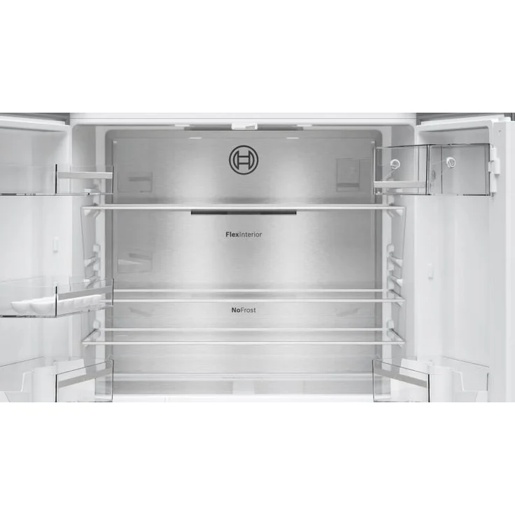 Bosch KFN96APEA Side-by-Side-Kühlschrank, freistehend, edelstahl, NoFrost, 0-Grad-Zone, Schnellkühlen und -gefrieren, LED, Breite 91 cm – Bild 4