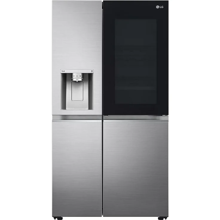 LG GSXV91PZAE Side-by-Side-Kühlschrank, freistehend, silber, NoFrost, Wasserspender, Wassertank, LED, Breite 91.3 cm, Energieklasse E - Preisvergleich – Bild 3