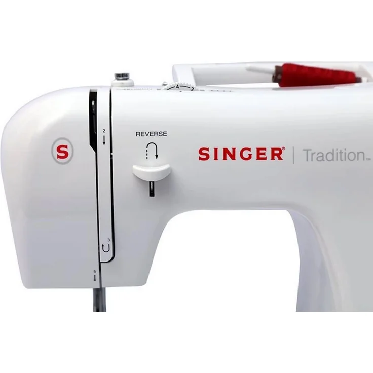 Singer Tradition 2250 Nähmaschine, 85 W, 10 integrierte Stiche, für Anfänger geeignet, weiß – Bild 4