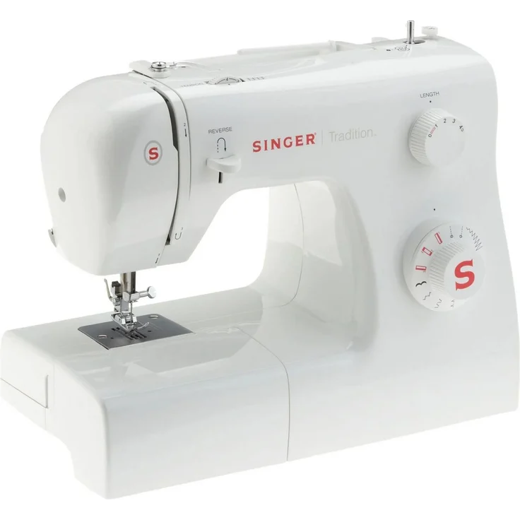 Singer Tradition 2250 Nähmaschine, 85 W, 10 integrierte Stiche, für Anfänger geeignet, weiß – Bild 2