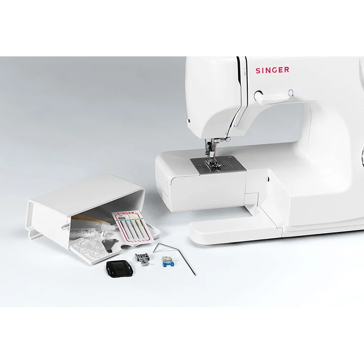 Singer Tradition 2250 Nähmaschine, 85 W, 10 integrierte Stiche, für Anfänger geeignet, weiß – Bild 12