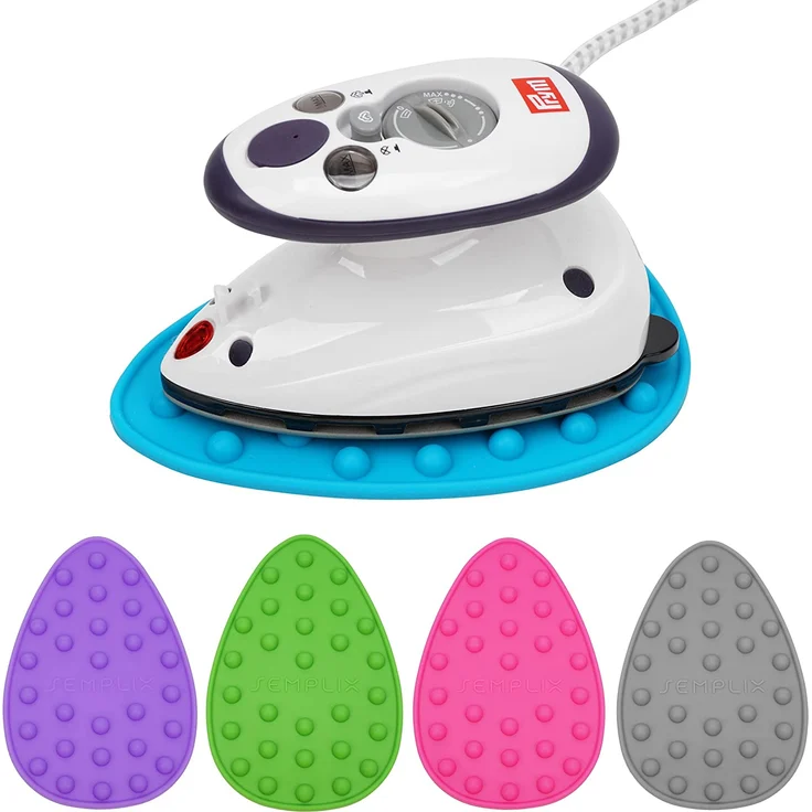 Set Prym Mini Bügeleisen mit Semplix Silikonablage (türkis) – Bild 5