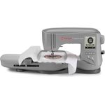 Singer Quantum Stylist EM 200 Stickmaschine mit Touch-Display Stickmaschine, grau