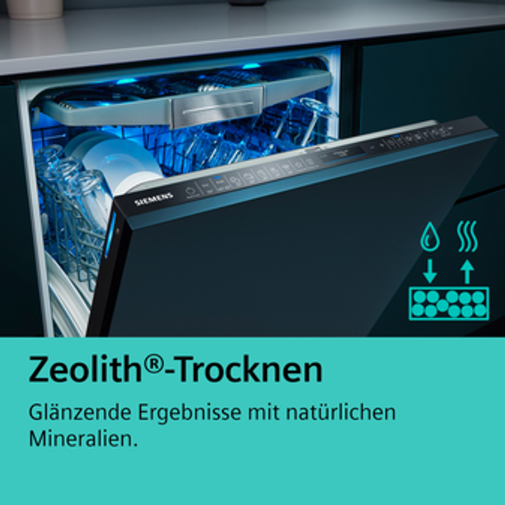 Siemens SX85TX00CE, Geschirrspüler, A, Geräuschemissionsklasse B, Geräuschemissionen 44 Dezibel – Bild 8