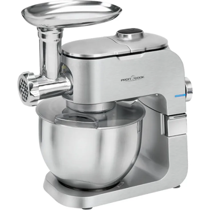 ProfiCook PC-KM 1151 Küchenmaschine, 1300W, 8 Geschwindigkeiten, 6,5L, Aludruckguss, edelstahl - Preisvergleich