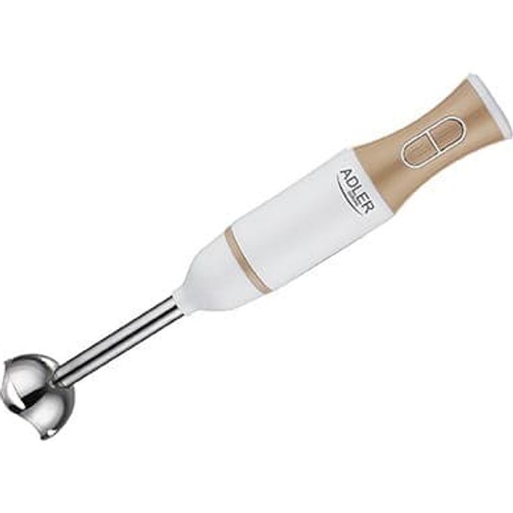Adler AD 4616 Stabmixer, 500W, 2 Geschwindigkeiten, Kunststoff, weiß, beige
