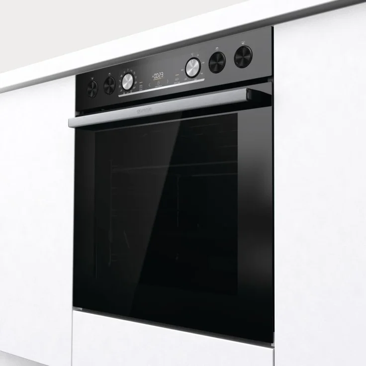 Gorenje Black Set 4, Einbauherd BCX6737E05BG + Glaskeramikfeld ECD634X, Energieeffizienzklasse A, Garraum 77 l, Breite 59,5 cm, schwarz – Bild 6