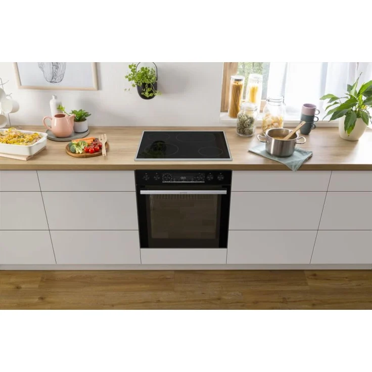 Gorenje Black Set 4, Einbauherd BCX6737E05BG + Glaskeramikfeld ECD634X, Energieeffizienzklasse A, Garraum 77 l, Breite 59,5 cm, schwarz – Bild 11