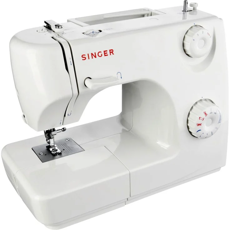 Singer Mercury 8280 Freiarm-Nähmaschine, 7 Nähprogramme, variable Stichbreite, Knopfloch in 4 Schritten, weiß – Bild 2