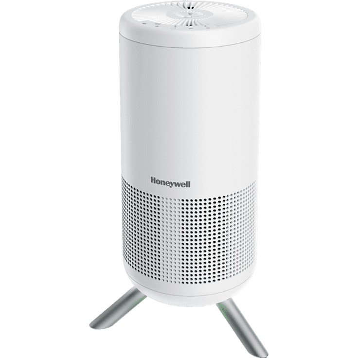 Honeywell HPA830WE Designer Tower Luftreiniger, bis 87 m², CADR 212 m3-h, HEPA Filter, Allergenfilter, Luftqualitätsanzeige, Automatik-& Sleep-Modus, für Aromaöle geeignet, weiß – Bild 1