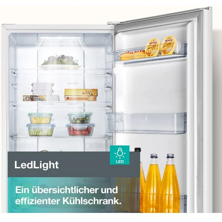 Gorenje NRK 418 ECW4 Kühl-Gefrierkombination, freistehend, weiß, NoFrost, Multi-Airflow, Breite 55 cm, Energieklasse E – Bild 5