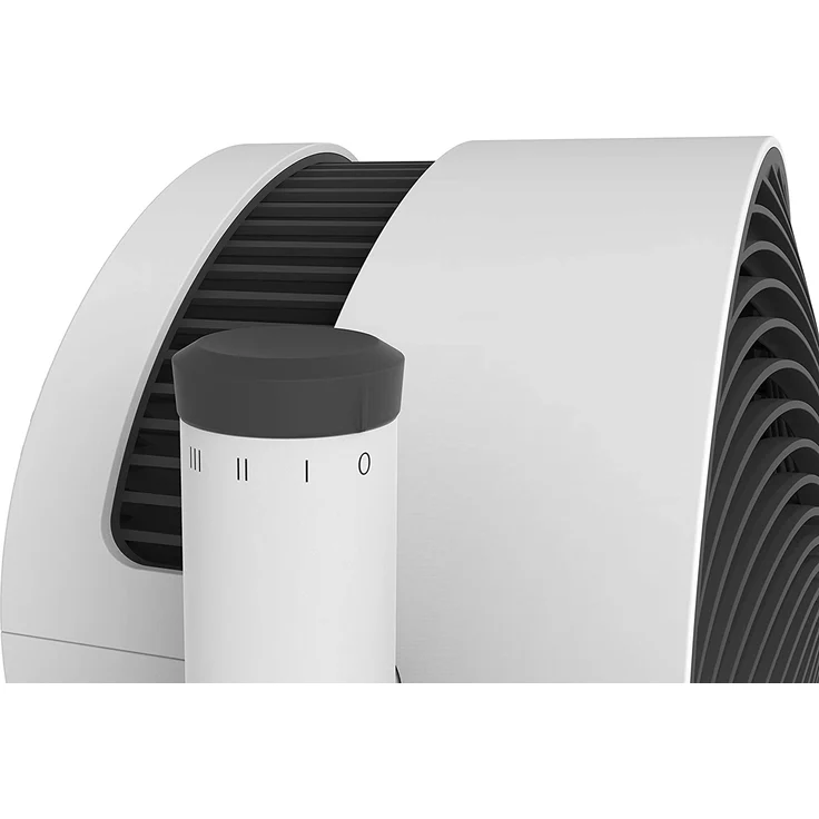 Boneco F120 Standventilator, 20 Watt, 3 Leistungsstufen, Rundsockel, weiß-schwarz – Bild 2