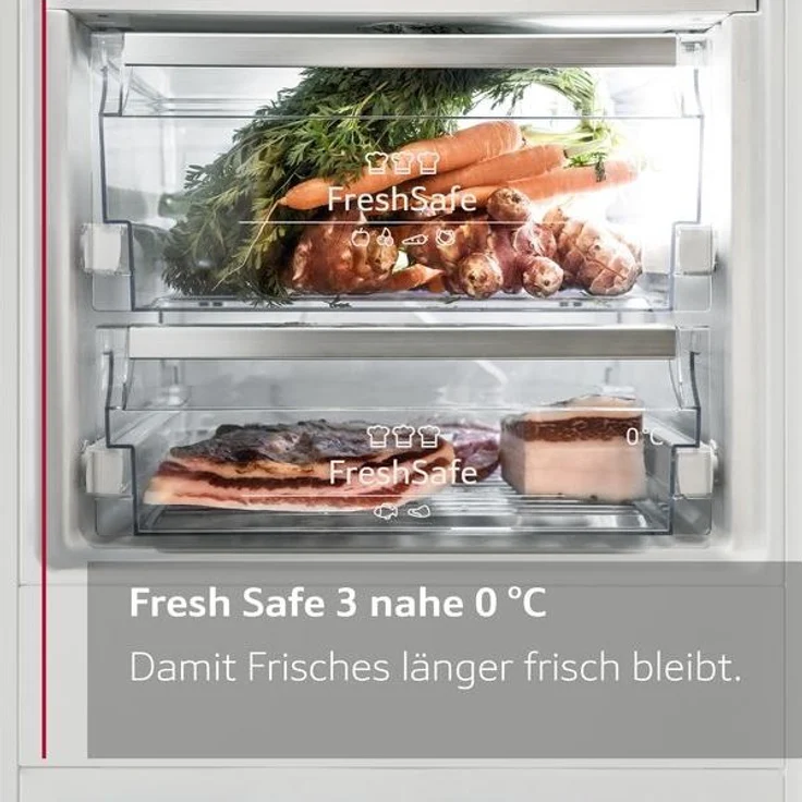 Neff KI8816DE1 Kühlschrank, Einbau, weiß, Schnellkühlen und -gefrieren, LED, Breite 55.8 cm, Energieklasse E – Bild 3