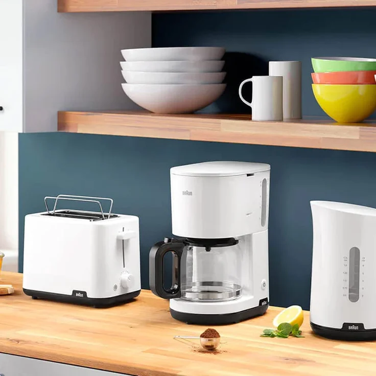 Braun WK1100WH Wasserkocher, 1,7L, 2200 Watt, Wasserstandsanzeige, Kunststoff, weiß-schwarz – Bild 6