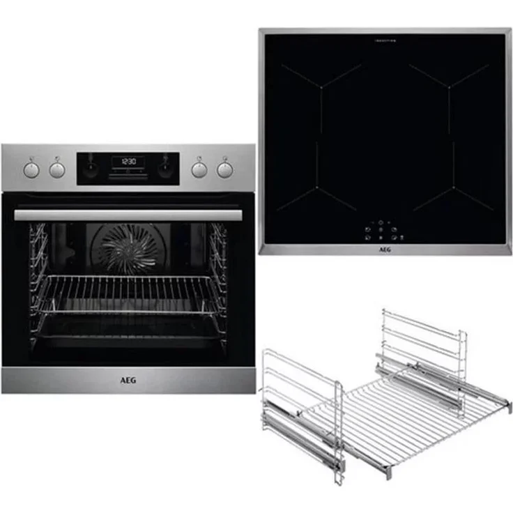AEG Herd-Kochfeld-Set HF13M50I5R – Bild 1